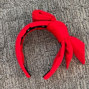 Lele sadoughi and Atlantic pacific Red Bow Headband
